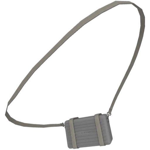 Серая сумка Rimoma сзади