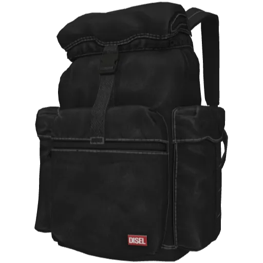 Черный рюкзак DISEL