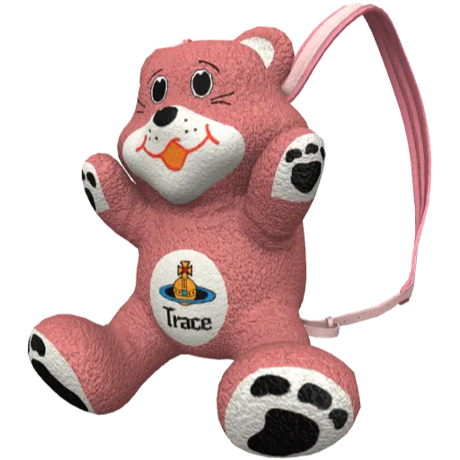 Рюкзак медведь Trace розовый