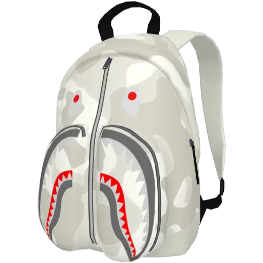 Белый рюкзак PABE