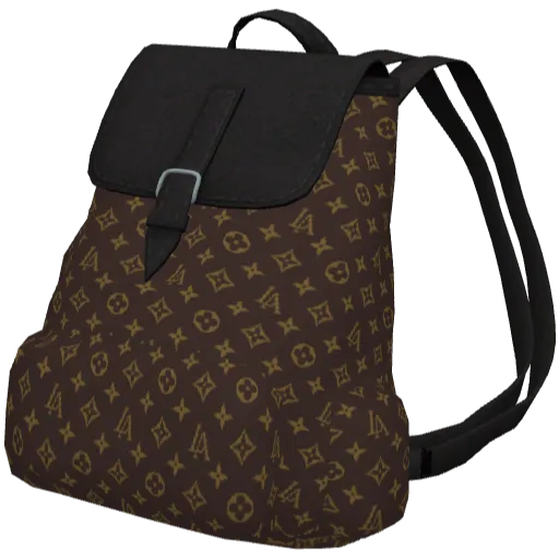 Черно-коричневый рюкзак LA