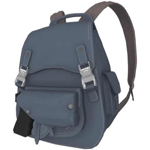 Голубой рюкзак Deore с пистолетом