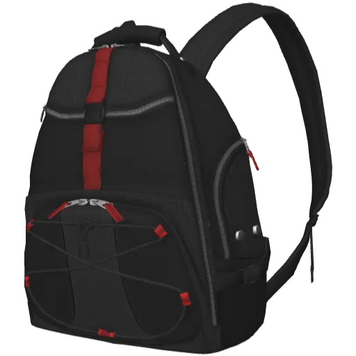 Черный рюкзак Петра