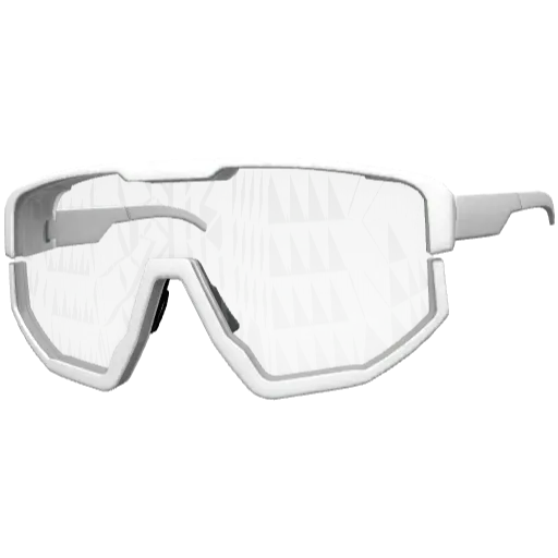 Очки-маска белые