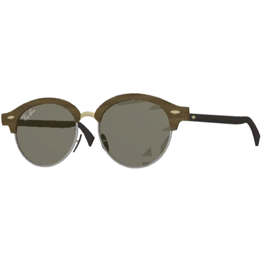 Желтые очки Ray-Pan Clubmaster